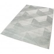 Preisvergleich für Heimtextilien: Kurzflorteppich Velvet Groove 12mm pflegeleicht grau Gr. 200 x 290