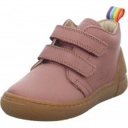 Preisvergleich für Schuhe: Falcotto Freedom Klettschuh Glattleder uni Halbschuhe rosa Gr. 24 Mädchen Kinder