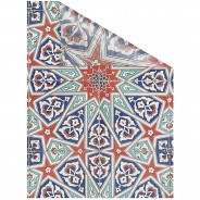 Preisvergleich für Heimtextilien: Fensterfolie selbstklebend, Sichtschutz, Mosaik - Bunt Fensterdeko bunt Gr. 100 x 180