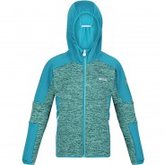 Preisvergleich für Oberteile: Fleecejacke DISSOLVER V  türkis Gr. 116 Mädchen Kinder
