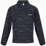 Preisvergleich für Oberteile: Fleecejacke HIGHTON  dunkelgrau Gr. 140 Jungen Kinder