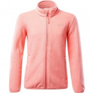 Preisvergleich für Oberteile: Fleecejacke LISA 280  rosa Gr. 128 Mädchen Kinder