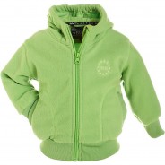 Preisvergleich für Oberteile: Fleecejacke mit Kapuze Fleecejacken Kinder lime Gr. 146  Kinder