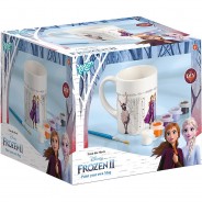 Preisvergleich für Malen & Zeichnen: FROZEN II - Porzellan-Becher zum Selbstbemalen
