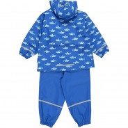 Preisvergleich für Jacken & Outdoorkleidung: funktionsanzug hai Regenanzüge blau Gr. 86 Damen Kinder