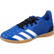 Preisvergleich für Schuhe: Fußballschuhe PREDATOR FREAK .4 IN SALA Jungen blau/weiß Gr. 38 1/3  Kinder