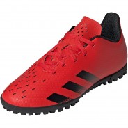 Preisvergleich für Schuhe: Fußballschuhe PREDATOR FREAK .4 Jungen schwarz/rot Gr. 38 2/3  Kinder