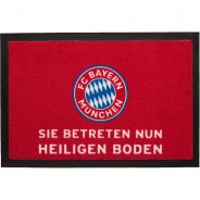 Preisvergleich für Heimtextilien: Fußmatte Heiliger Boden rot Gr. 40 x 60