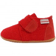 Preisvergleich für Schuhe: Giesswein Kinder-Hausschuhe Oberstaufen Hausschuhe dunkelrot Gr. 25