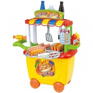 Preisvergleich für Küche & Kaufladen: Gourmet Hotdog Cart - 30 tlg. mehrfarbig