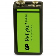 Preisvergleich für Zubehör Kinderelektronik: GP Akku 1er Blister (9V, E-Block, 6LR 61, AM-6) NiMH ReCyko+ 9V 200 mAh