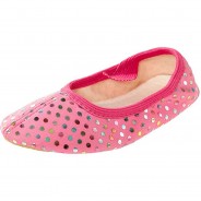 Preisvergleich für Schuhe: Gymnastikschuhe PUNKT , Feenzauber pink Gr. 24 Mädchen Kleinkinder