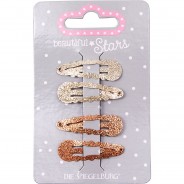 Preisvergleich für Accessoires für Kinder: Haarclip Gold + Kupfer beautiful Stars Mädchen Kinder