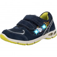 Preisvergleich für Schuhe: Halbschuhe Blinkies BRAGO WMS Weite M  dunkelblau Gr. 32 Jungen Kinder