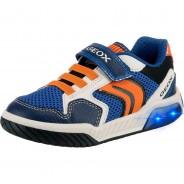Preisvergleich für Schuhe: Halbschuhe Blinkies INEK  blau/orange Gr. 28 Jungen Kleinkinder