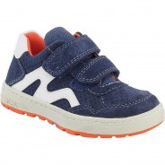 Preisvergleich für Schuhe: Halbschuhe DOMINIK, Weite W für breite Füße,  blau Gr. 30 Jungen Kinder