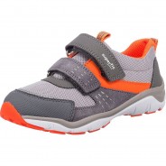 Preisvergleich für Schuhe: Halbschuhe WMS Weite M4  grau/orange Gr. 32 Jungen Kinder