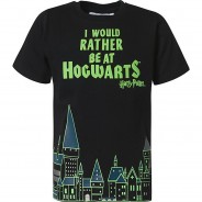 Preisvergleich für Oberteile: Harry Potter T-Shirt  schwarz Gr. 152/158 Jungen Kinder