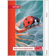 Preisvergleich für Schulbedarf: Hausaufgabenheft Für clevere Faule Marienkäfer, A5, 104 Seiten, in Schutzumschlag