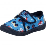 Preisvergleich für Schuhe: myToys-COLLECTION Hausschuhe O-ANDY  von OHU blau Gr. 30 Jungen Kinder
