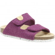 Preisvergleich für Schuhe: Hausschuhe  aubergine Gr. 33 Mädchen Kinder