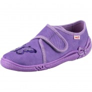 Preisvergleich für Schuhe: Hausschuhe BELINDA WMS Weite M3  lila Gr. 25 Mädchen Kleinkinder