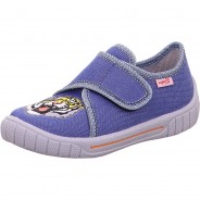 Preisvergleich für Schuhe: Hausschuhe BILL WMS Weite M4  blau/grau Gr. 32 Jungen Kinder
