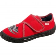 Preisvergleich für Schuhe: Hausschuhe BILL WMS Weite M4  rot Gr. 36 Jungen Kinder