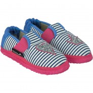 Preisvergleich für Schuhe: Hausschuhe  blau Gr. 25 Mädchen Kleinkinder