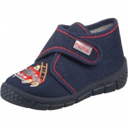 Preisvergleich für Schuhe: Hausschuhe  blue denim Gr. 21 Jungen Kinder