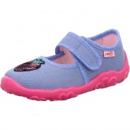 Preisvergleich für Schuhe: Hausschuhe BONNY WMS Weite M4  blau-kombi Gr. 26 Mädchen Kleinkinder