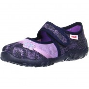 Preisvergleich für Schuhe: Hausschuhe BONNY WMS Weite M4  lila-kombi Gr. 29 Mädchen Kinder