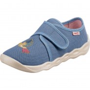 Preisvergleich für Schuhe: Hausschuhe BUBBLE  blau Gr. 32 Mädchen Kinder