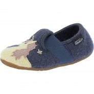 Preisvergleich für Schuhe: Hausschuhe EINHORN & STERN  dunkelblau Gr. 32 Mädchen Kinder