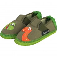 Preisvergleich für Schuhe: Hausschuhe  grün Gr. 33 Jungen Kinder