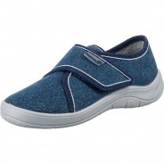 Preisvergleich für Schuhe: Hausschuhe TIM  blue denim Gr. 32 Jungen Kinder