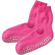 Preisvergleich für Strumpfwaren: Haussocken Catspads  pink Gr. 19-22 Mädchen Kinder