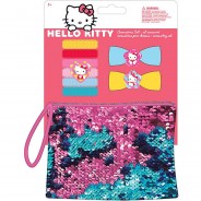 Preisvergleich für Accessoires für Kinder: Hello Kitty Haarschmuck in magischem Pailletten-Täschchen