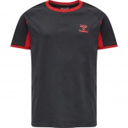Preisvergleich für Oberteile: hmlACTION COTTON T-SHIRT KIDS T-Shirts Kinder grau Gr. 152  Kinder