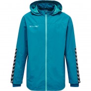 Preisvergleich für Oberteile: hmlAUTHENTIC KIDS ALL-WEATHER JACKET Sweatjacken Kinder blau Gr. 152  Kinder