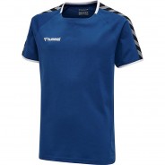 Preisvergleich für Oberteile: hmlAUTHENTIC KIDS TRAINING TEE T-Shirts Kinder blau Gr. 176  Kinder