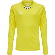 Preisvergleich für Oberteile: hmlCORE XK POLY JERSEY L/S KIDS Langarmshirts Kinder gelb Gr. 176  Kinder