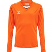 Preisvergleich für Oberteile: hmlCORE XK POLY JERSEY L/S KIDS Langarmshirts Kinder orange Gr. 176  Kinder