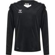 Preisvergleich für Oberteile: hmlCORE XK POLY JERSEY L/S KIDS Langarmshirts Kinder schwarz Gr. 164  Kinder