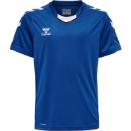 Preisvergleich für Oberteile: hmlCORE XK POLY JERSEY S/S KIDS T-Shirts Kinder blau Gr. 176  Kinder