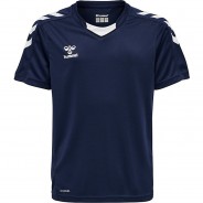 Preisvergleich für Oberteile: hmlCORE XK POLY JERSEY S/S KIDS T-Shirts Kinder dunkelblau Gr. 176  Kinder