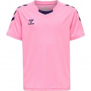 Preisvergleich für Oberteile: hmlCORE XK POLY JERSEY S/S KIDS T-Shirts Kinder pink Gr. 152  Kinder