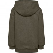 Preisvergleich für Oberteile: HMLGO KIDS COTTON LOGO HOODIE Kapuzenpullover Kinder olive Gr. 152  Kinder