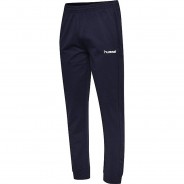 Preisvergleich für Hosen: HMLGO KIDS COTTON PANT Jogginghosen Kinder dunkelblau Gr. 176  Kinder