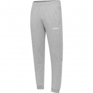Preisvergleich für Hosen: HMLGO KIDS COTTON PANT Jogginghosen Kinder grau Gr. 176  Kinder